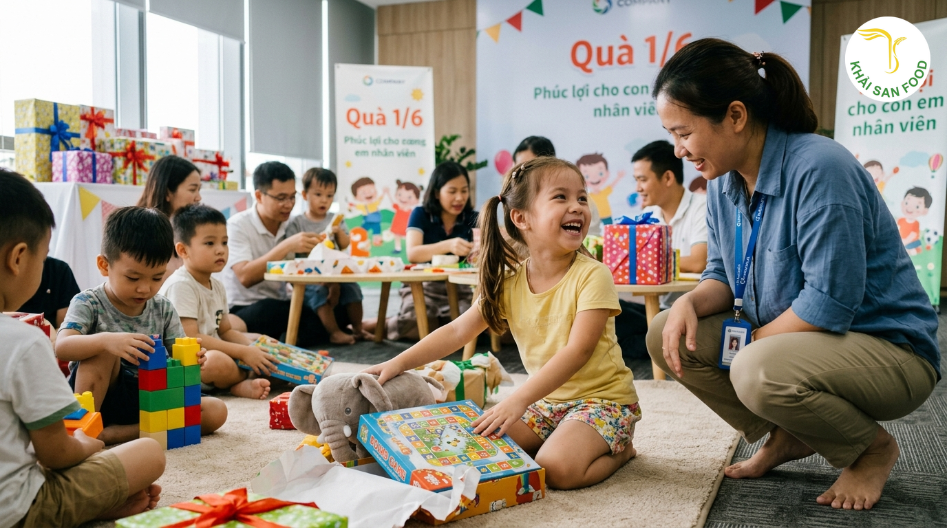 Quà 1 6 cho bé công ty: Xu hướng quà tặng phúc lợi doanh nghiệp năm nay quà 1 6 cho bé công ty