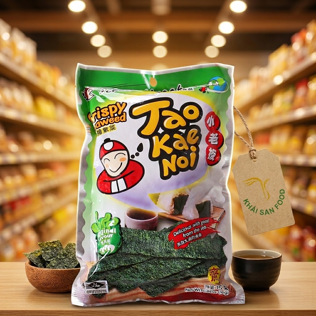 Rong Biển TKN Crispy Seaweed Vị Truyền Thống 15g