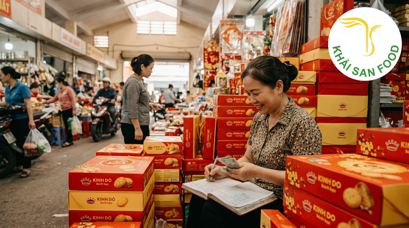 Tại sao hộp quà tết bánh kẹo kinh đô mang lại lợi nhuận cao? hộp quà tết bánh kẹo kinh đô