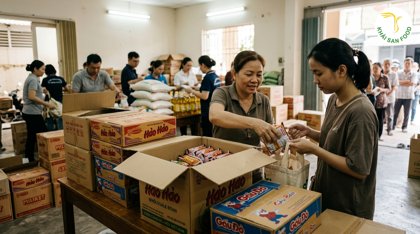 2. Các Loại Mì Gói Giá Sỉ Cho Từ Thiện Phổ Biến 2. Các Loại Mì Gói Giá Sỉ Cho Từ Thiện Phổ Biến
