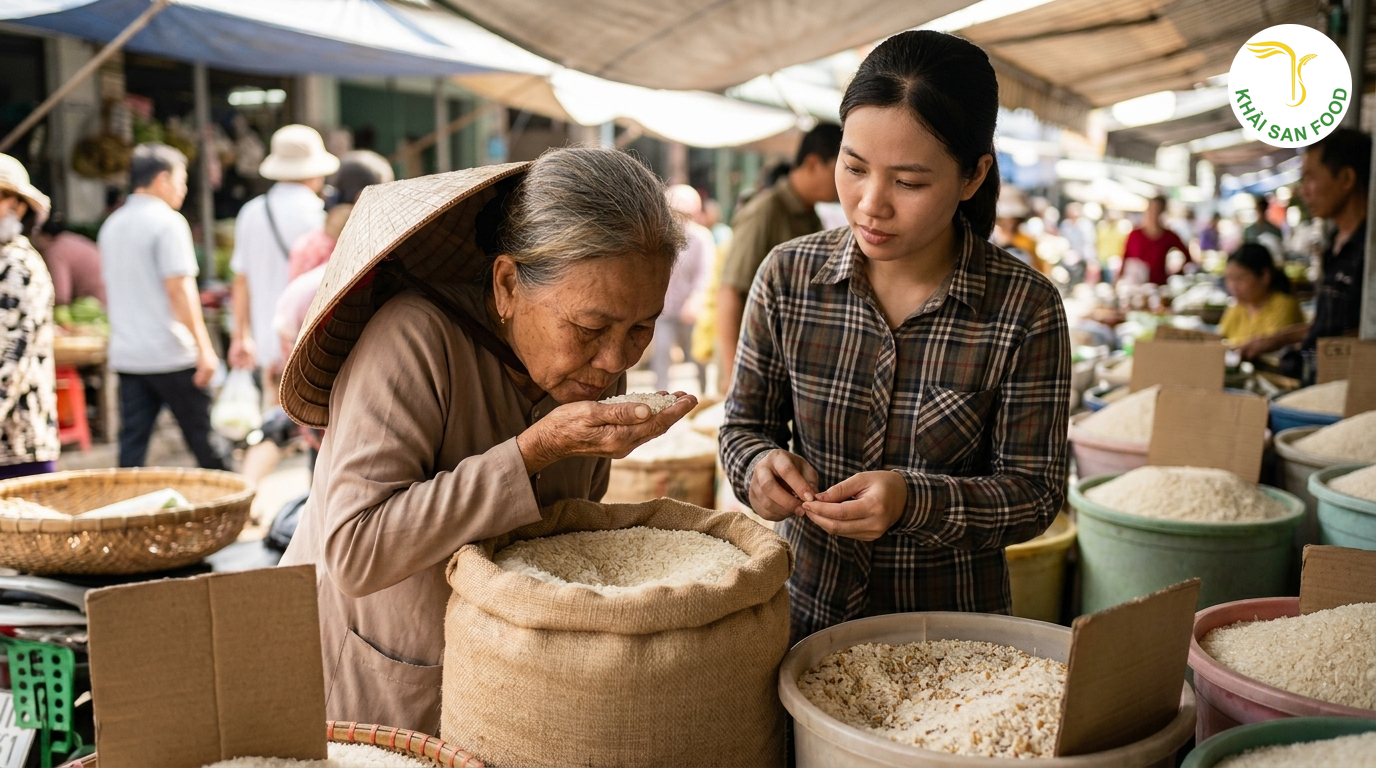 6 Bước Nhận Biết Gạo ST25 Thật Và Giả Qua Cảm Quan