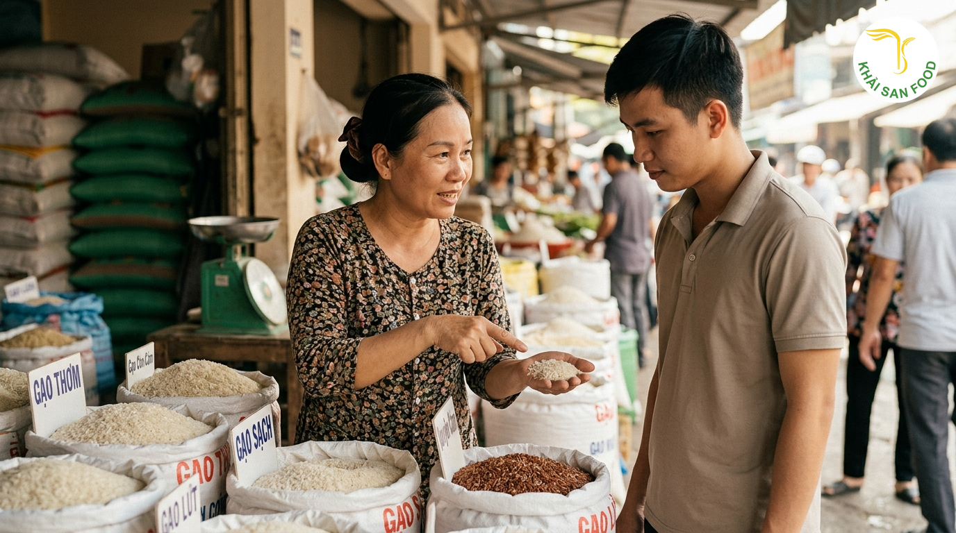 Cách Phân Biệt Gạo Còn Cám Và Gạo Nguyên Cám Dành Cho Đại Lý