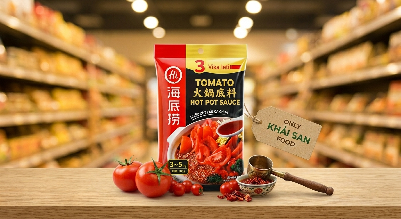 Nước Cốt Lẩu Cà Chua Haidilao 200Gr
