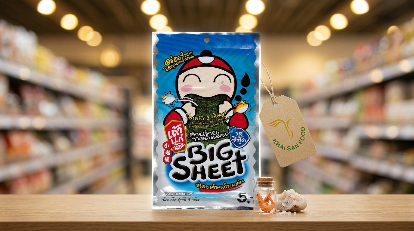 Rong Biển TKN Big Sheet Vị Hải Sản 3.2g