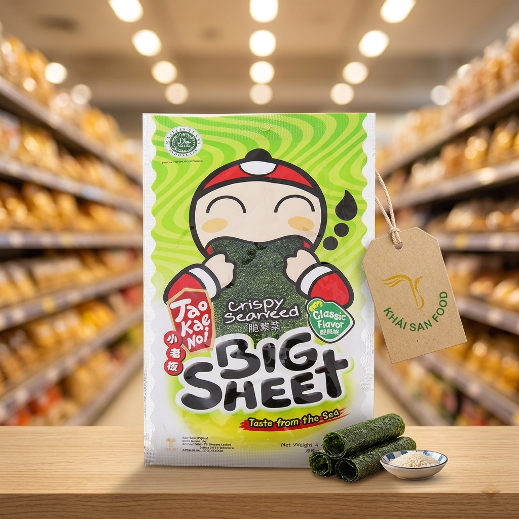 Rong Biển TKN Big Sheet Vị Truyền Thống 3.2g