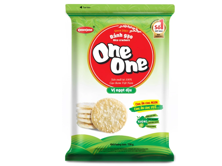 Bánh Gạo Vị Ngọt One One 150g