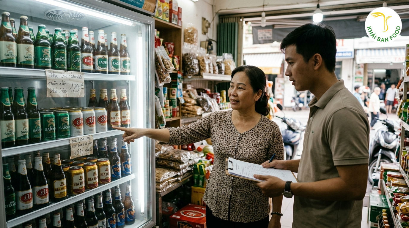 Các loại bia ở Việt Nam: gợi ý trưng bày, định giá và kiểm soát biên lợi nhuận Các loại bia ở Việt Nam: gợi ý trưng bày, định giá và kiểm soát biên lợi nhuận