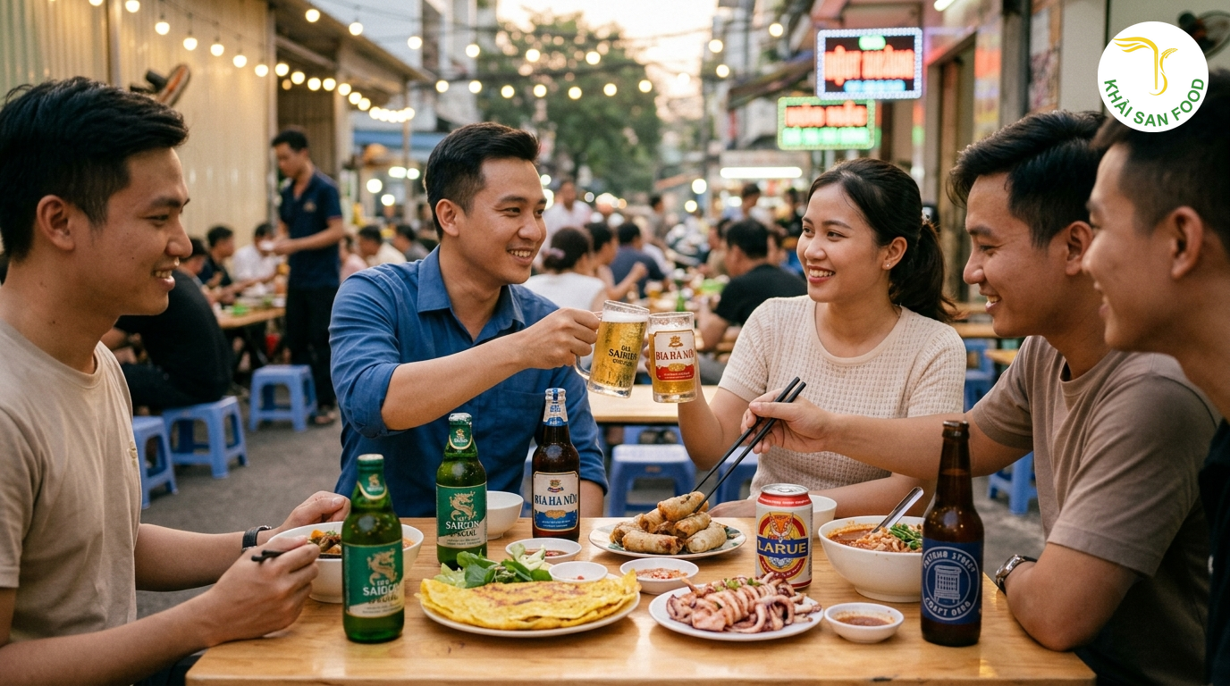 Các loại bia ở Việt Nam nên chọn theo hương vị và món ăn Các loại bia ở Việt Nam nên chọn theo hương vị và món ăn
