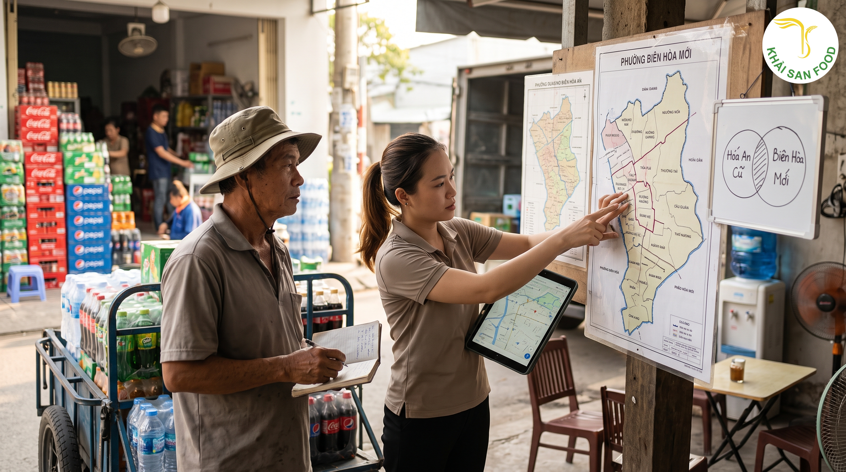 Đại lý nước ngọt phường hóa an: cách đọc đúng khu vực giao hàng sau sắp xếp địa giới đại lý nước ngọt phường hóa an