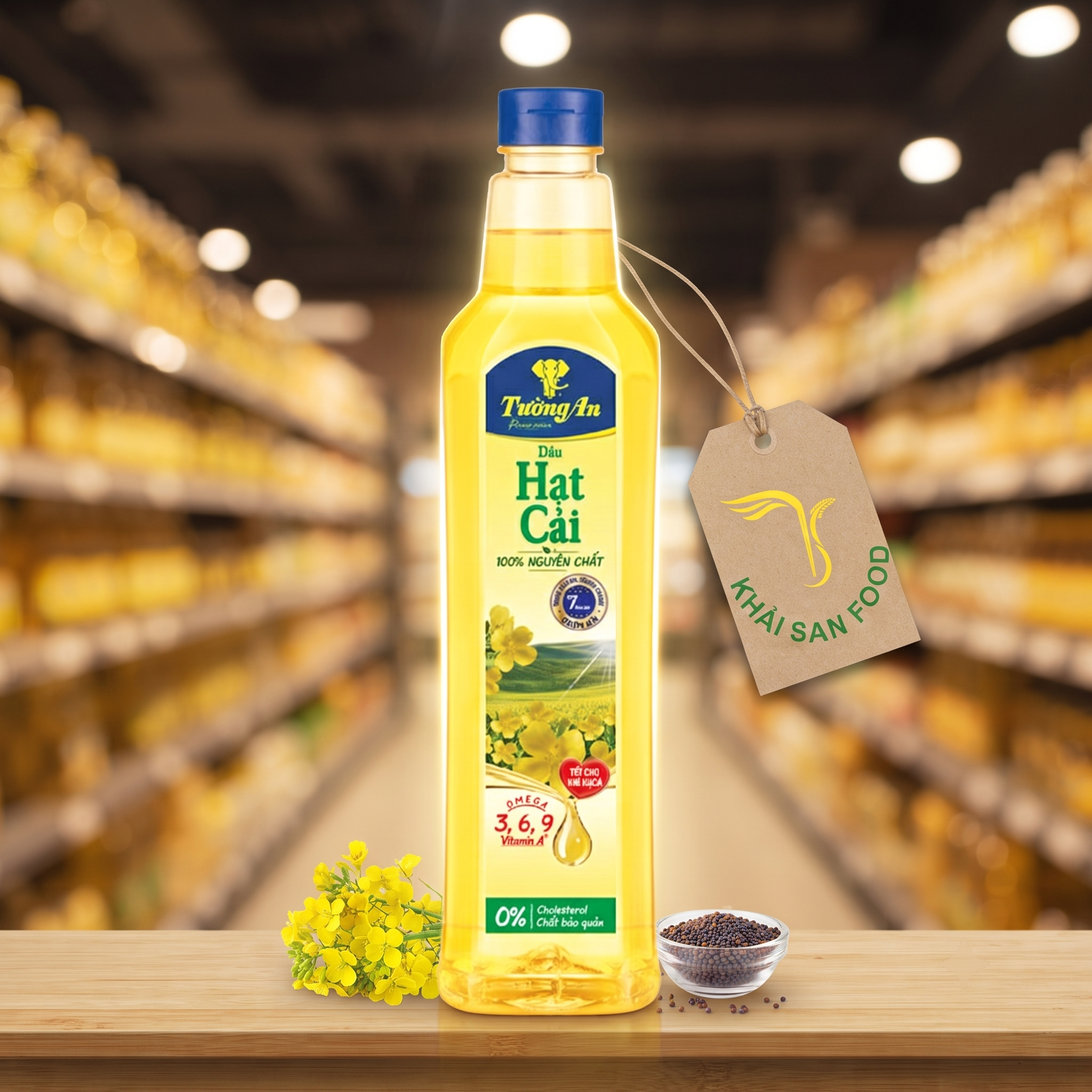Dầu Hạt Cải Tường An 1L