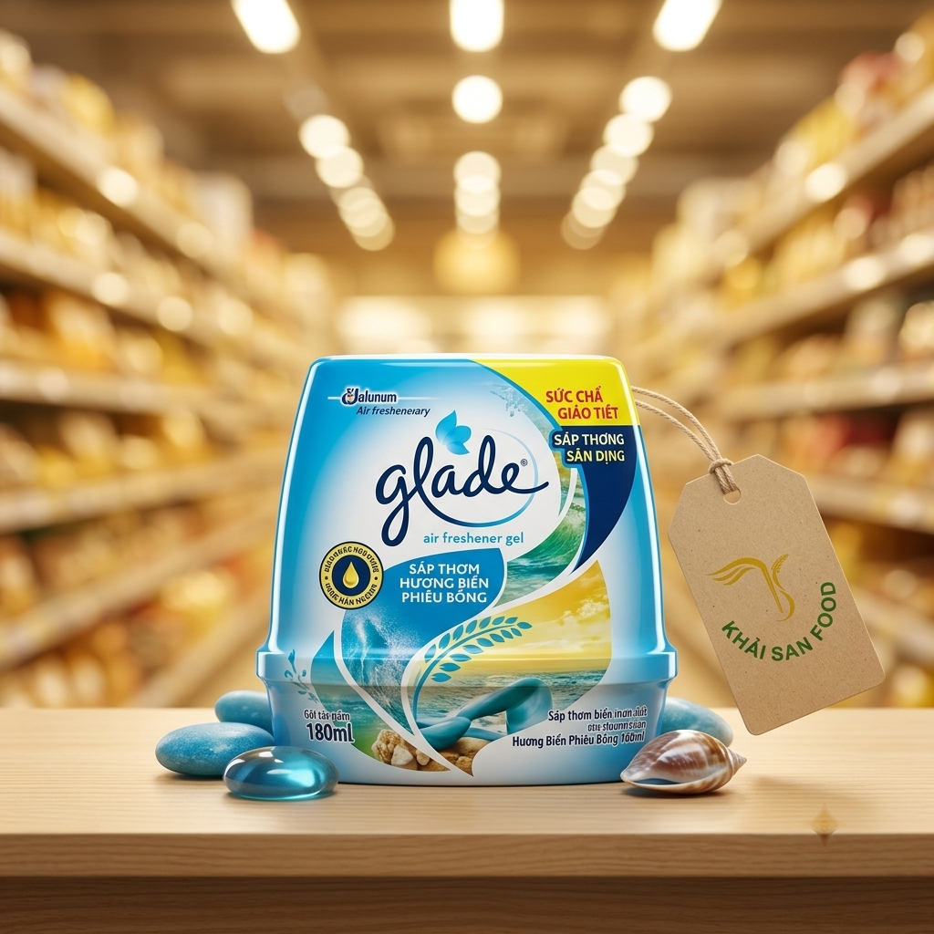 Glade - Sáp Thơm Hương Biển Phiêu Bồng 180Ml Glade - Sáp Thơm Hương Biển Phiêu Bồng 180Ml