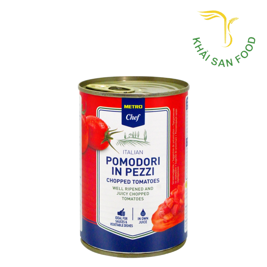 Cà Chua Cắt Hạt Lựu Chopped Tomatoes 400g