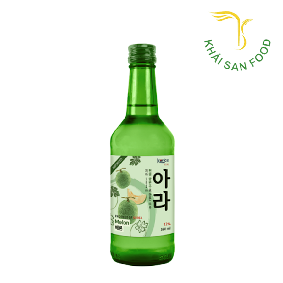 Rượu Korice Soju Hương Dưa Lưới 360Ml