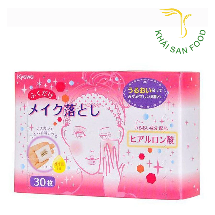 Set 30 Tờ Khăn Ướt Tẩy Trang Hương Hoa Hồng