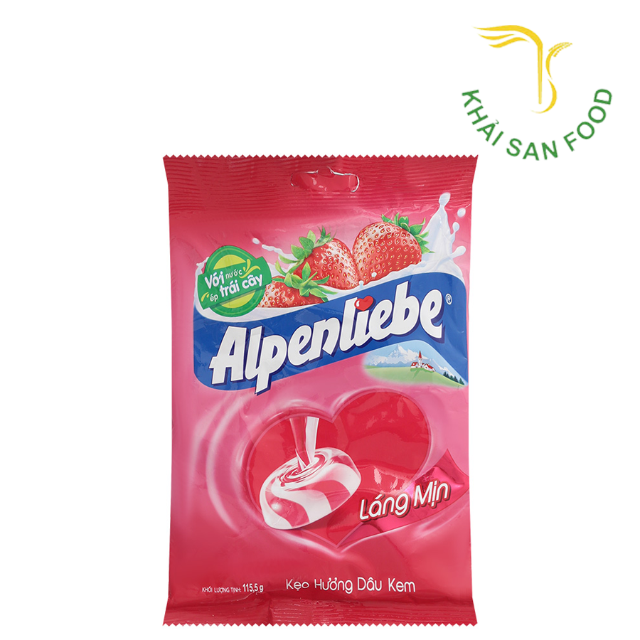 Kẹo Alpenliebe Dâu Kem 45Gx115.5g