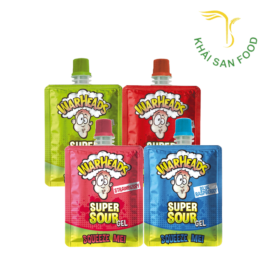 Kẹo Gel Siêu Chua Warheads