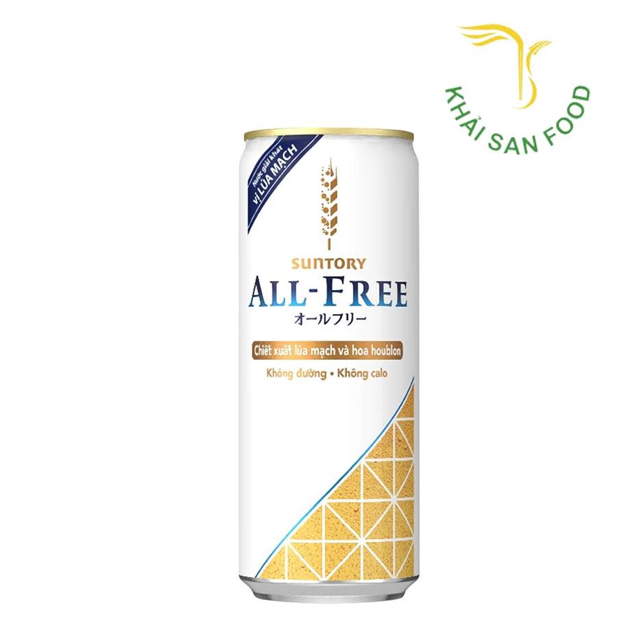 PS Nước Giải Khát Vị Lúa Mạch All Free lon 330ml