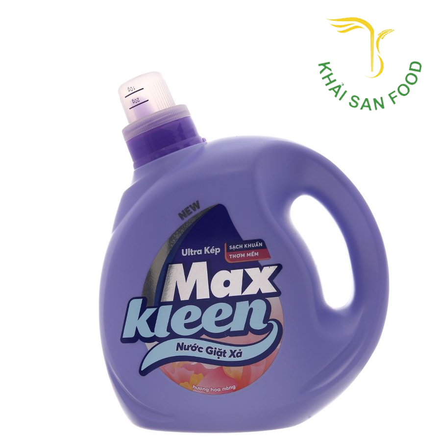 Maxkleen Nước Giặt Xả Hoa Nắng Chai 2.4Kg