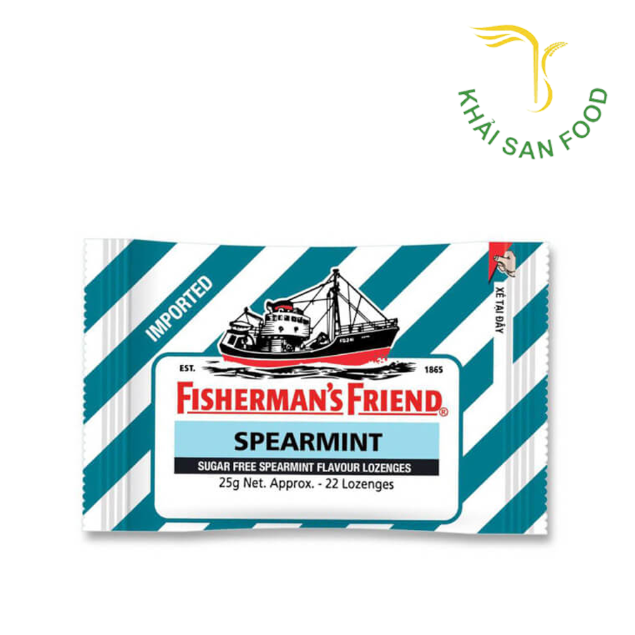 Kẹo Cay Con Tàu Spearmint 25G