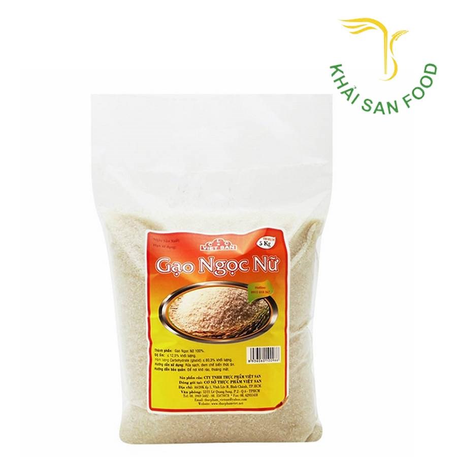 Gạo Ngọc Nữ 5 Kg