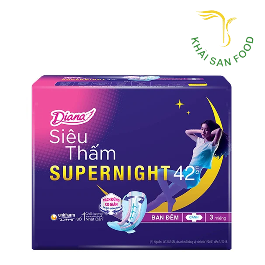 Diana Siêu Thấm Cánh Super Night 3M 42Cm