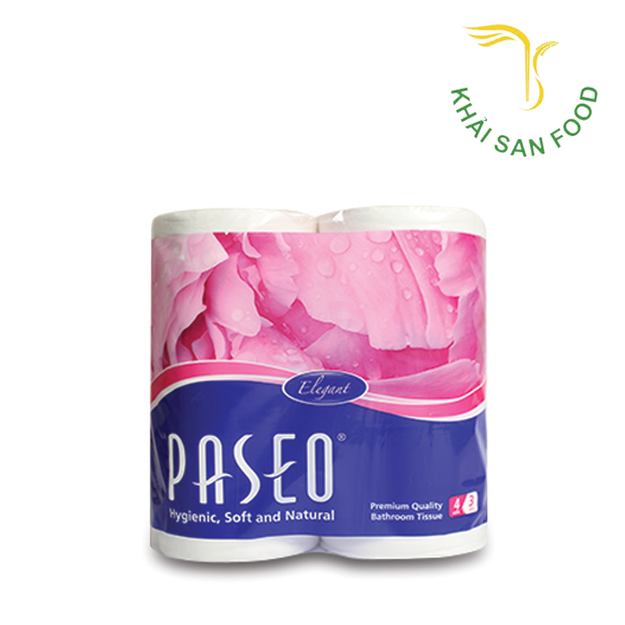 Giấy Vệ Sinh Paseo 4 Cuộn 3 Lớp