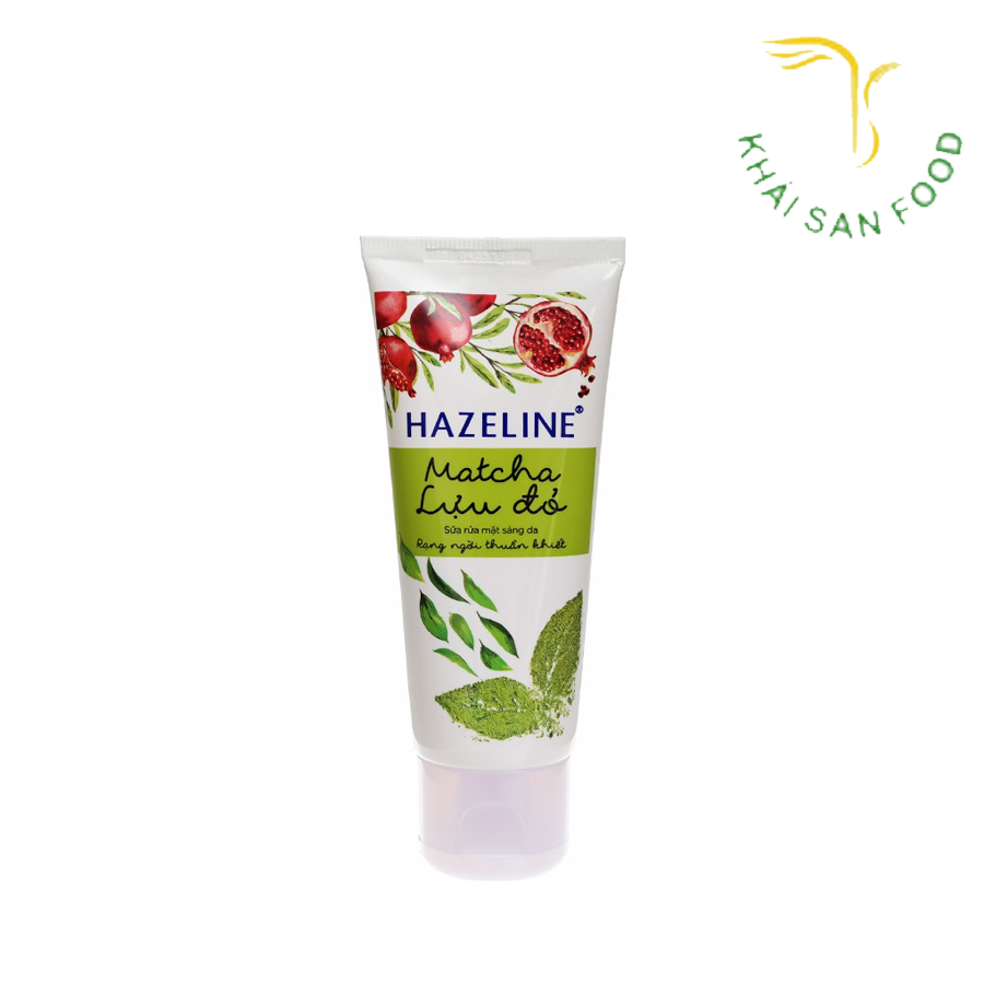 Hazeline SRM 50G Tuýp (Matcha & Lựu Đỏ)