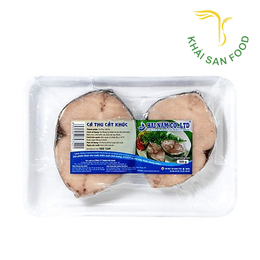 HN Cá Thu CDCX Cắt Khúc Khay 500g