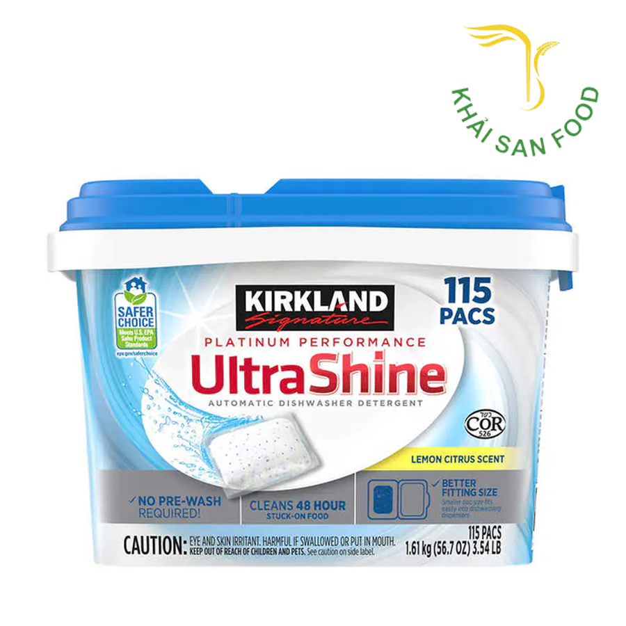 Viên Rửa Chén Kirkland 115V-1.61Kg