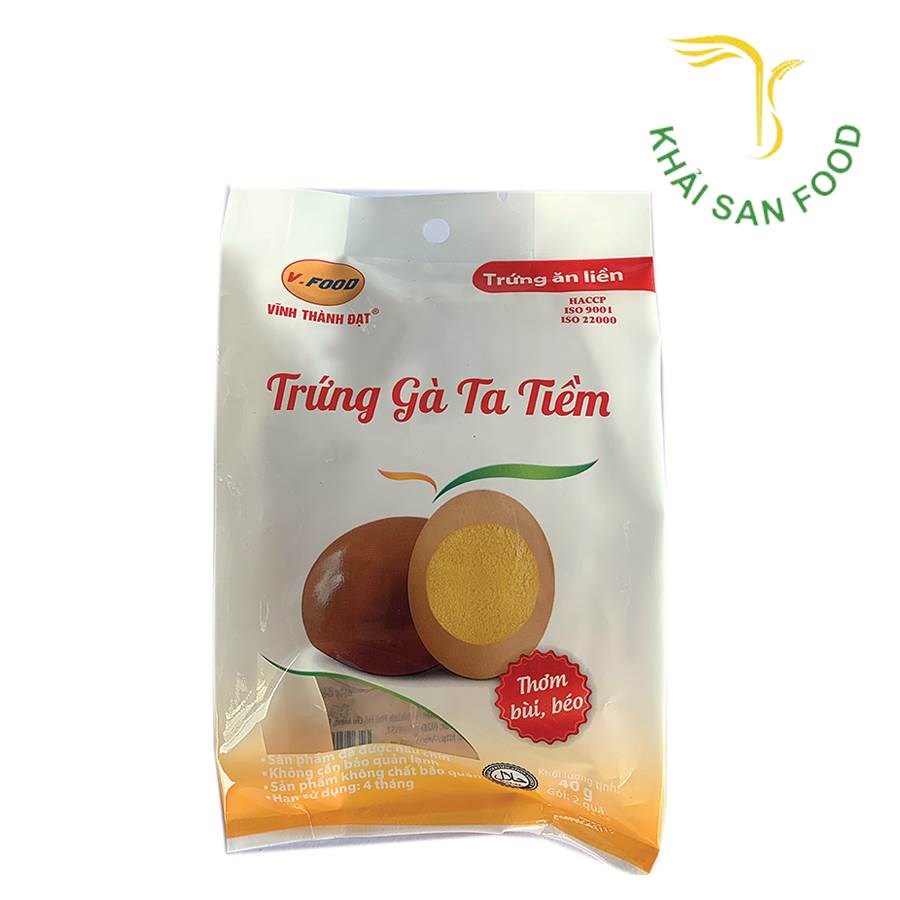 VTD Trứng Gà Ta Tiềm (Gói 2 Quả)
