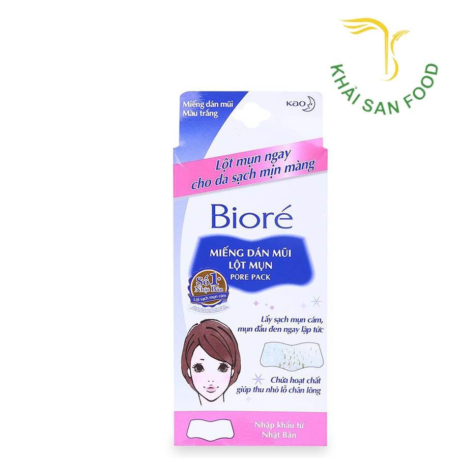 Biore Miếng Dán Mũi Lột Mụn Nữ 4S