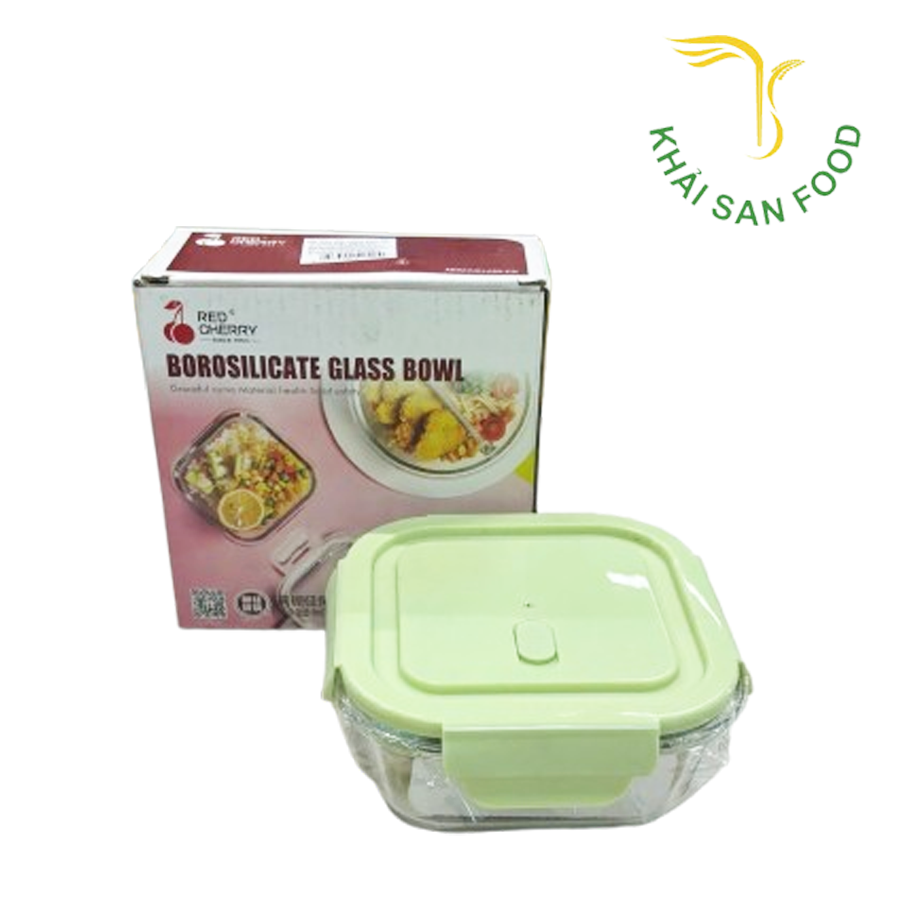 Hộp Thủy Tinh Vuông 520ml TBP