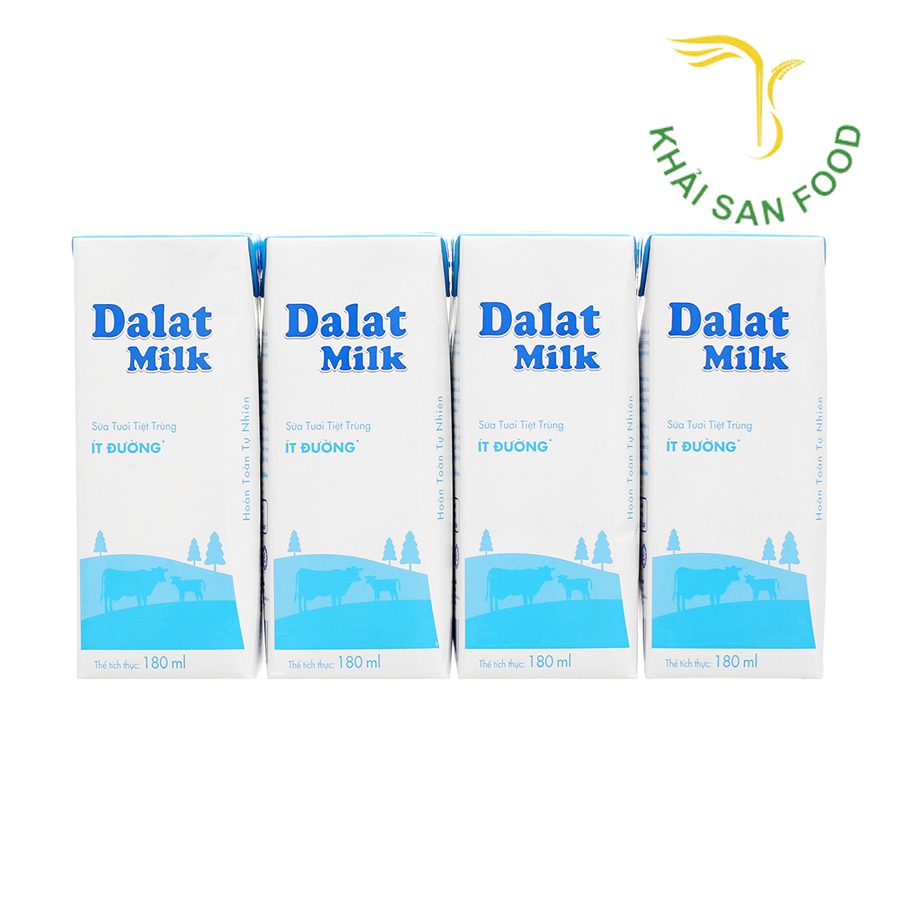 STTT Đà Lạt Milk Ít Đường 180ml