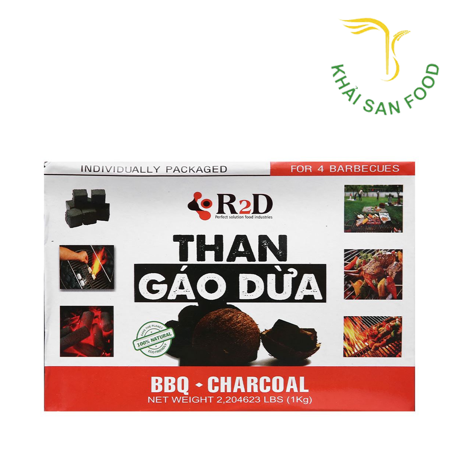Than Gáo Dừa Không Khói 4V - 1KG
