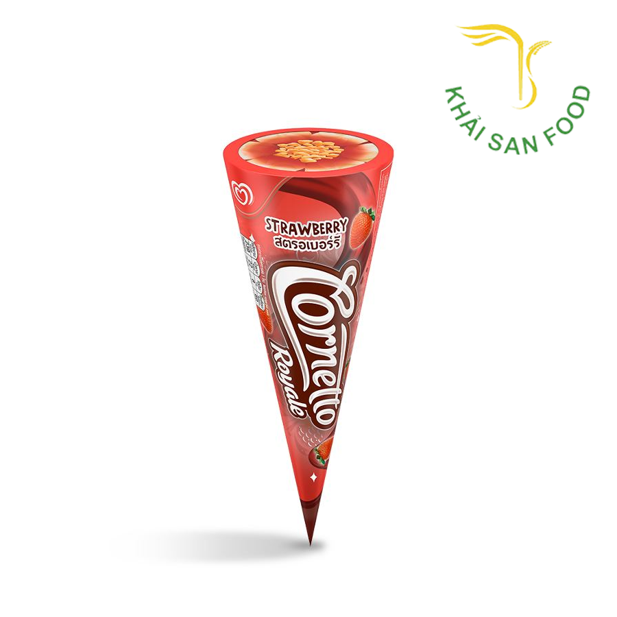 CORNETTO Kem Dâu Hạnh Nhân 88G