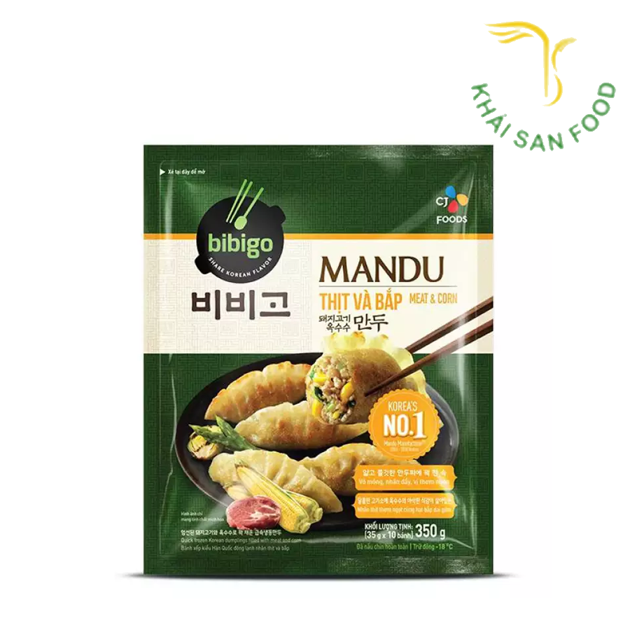 Bánh Xếp Kiểu Hàn Quốc Nhân Thịt Và Bắp 350G
