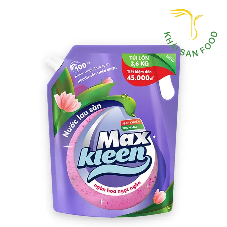 Maxkleen NLS Ngàn Hoa Ngọt Ngào Túi 3.6Kg