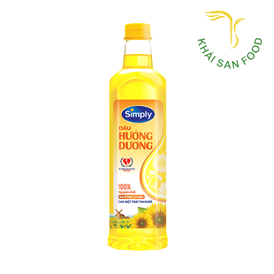 Dầu Ăn Simply Hướng Dương 1L