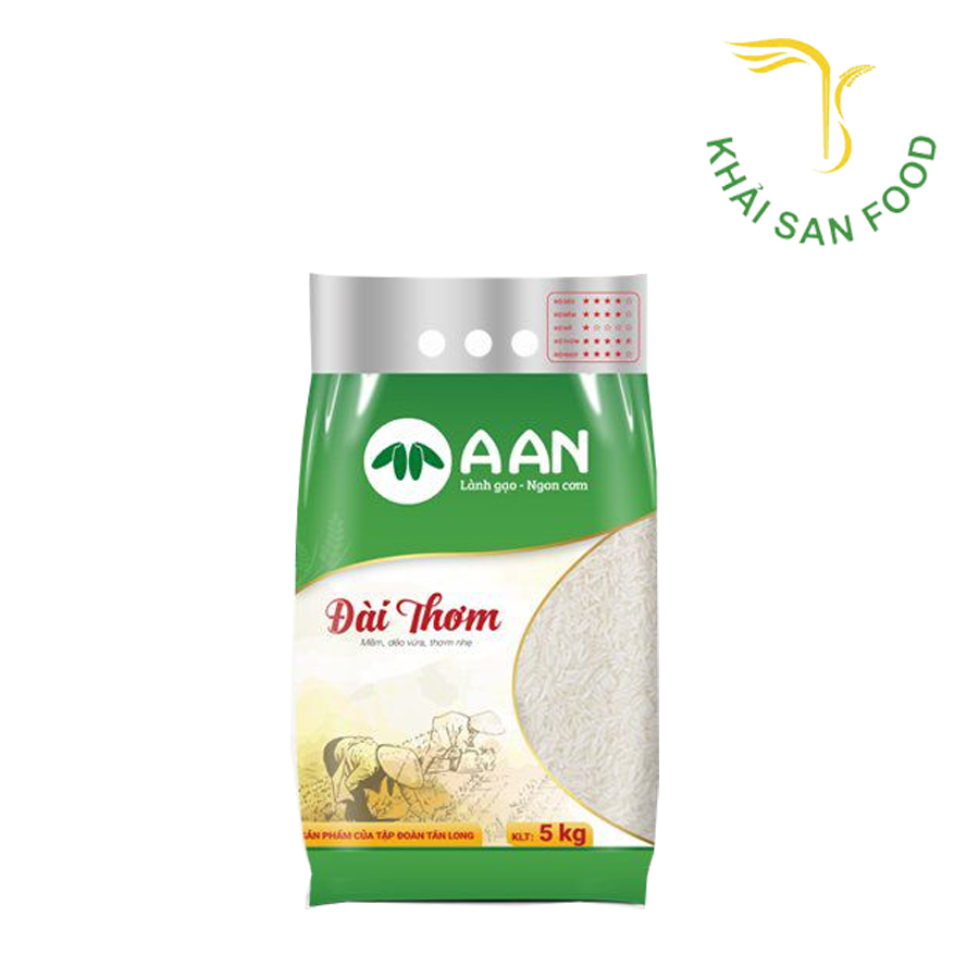 Gạo Đài Thơm 8 Túi 5KG