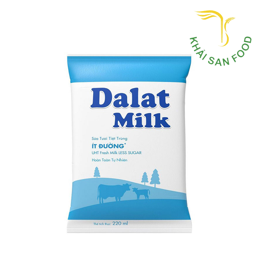 STTT Ít Đường Đà Lạt Milk 220ml