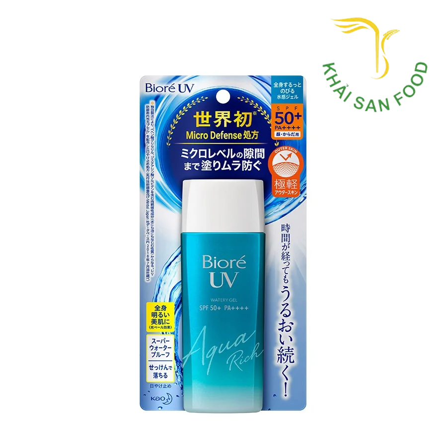 Biore Uv Aqua Dưỡng Ẩm 90Ml