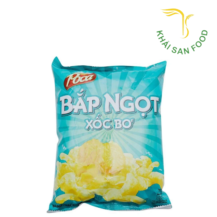 Poca Vị Bắp Ngọt Xóc Bơ 60G