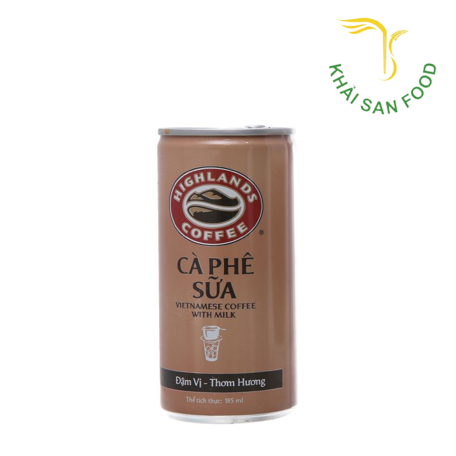 Cà Phê Sữa Đá Highland 185ml *24