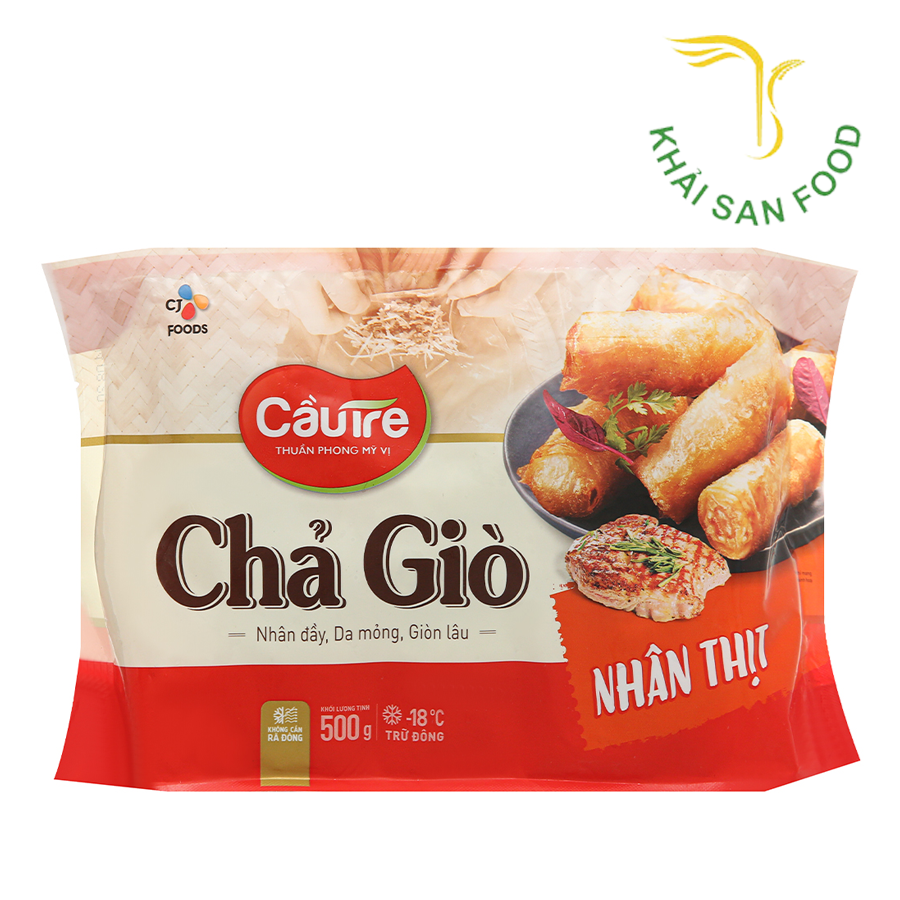 Chả Giò Hoa Mai Nhân Thịt Cầu Tre - Gói 500G