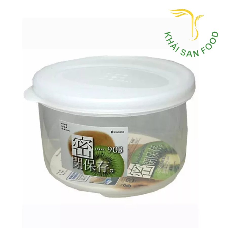 Hộp Nhựa Đựng Thực Phẩm 830Ml Loại Tròn