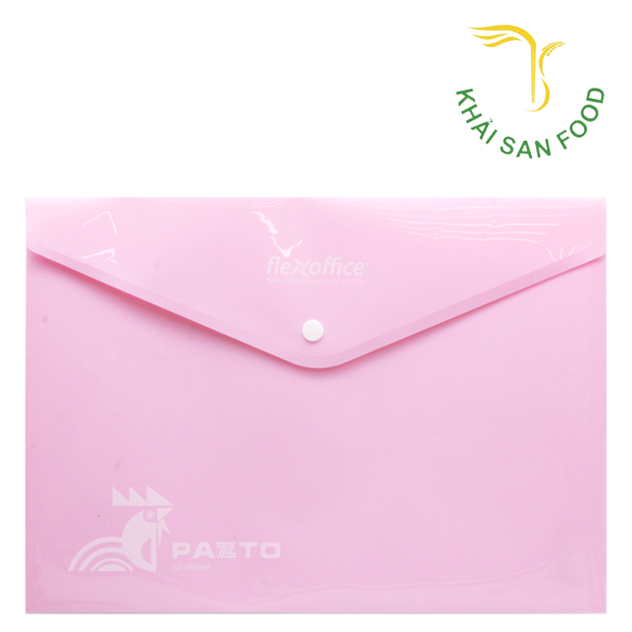 Bìa nút A4 FO-CBF009 Hồng Pastel T10