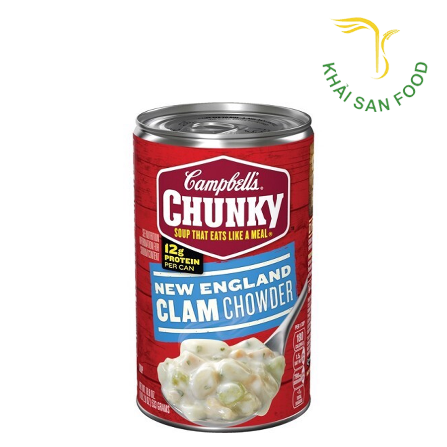 Súp Cambell's Chunky Clam Chowder