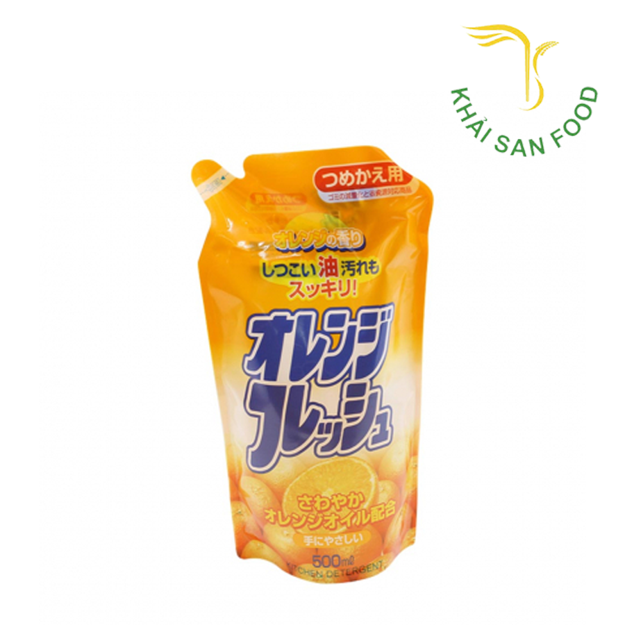 Nước Rửa Chén Bát Hương Cam Rocket 500ml