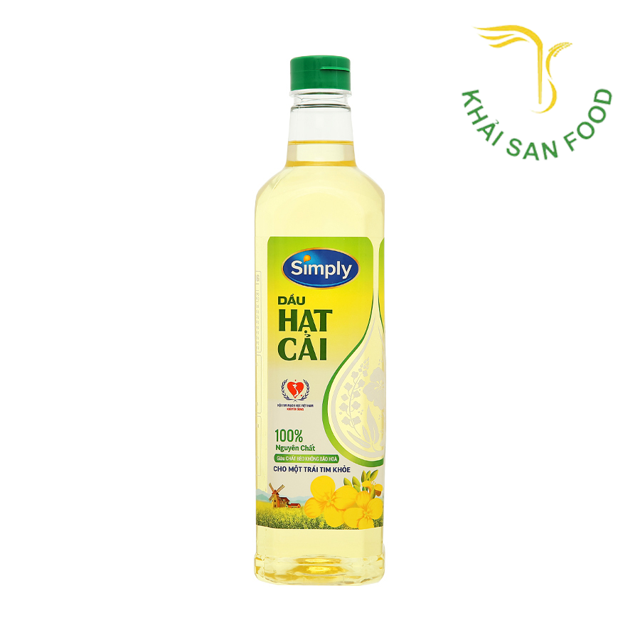 Dầu Hạt Cải Simply 1L