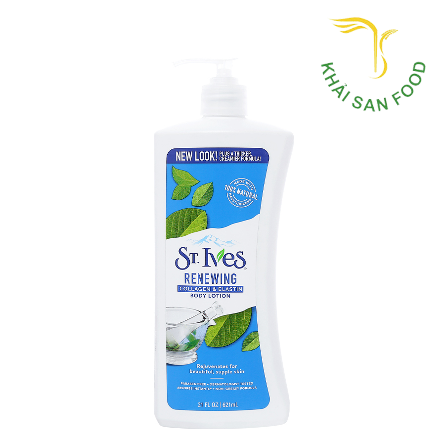 ST.IVES Sữa Dưỡng Thể Trẻ Hóa Da Collagen 621Ml